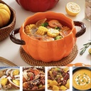 OLLA CALABAZA DE PORCELANA 25X19X15CM