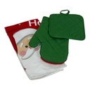 TOALLAS NAVIDEÑAS GUANTE SETX3 PZ. 63X68CM
