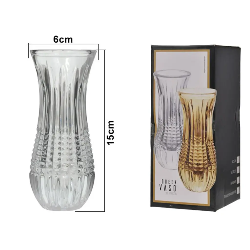 FLORERO MODA REF:ES27798 6X15CM