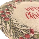 PLATO BASE MERRY CHRISTMAS REF:F102-MZ-006(33CM)