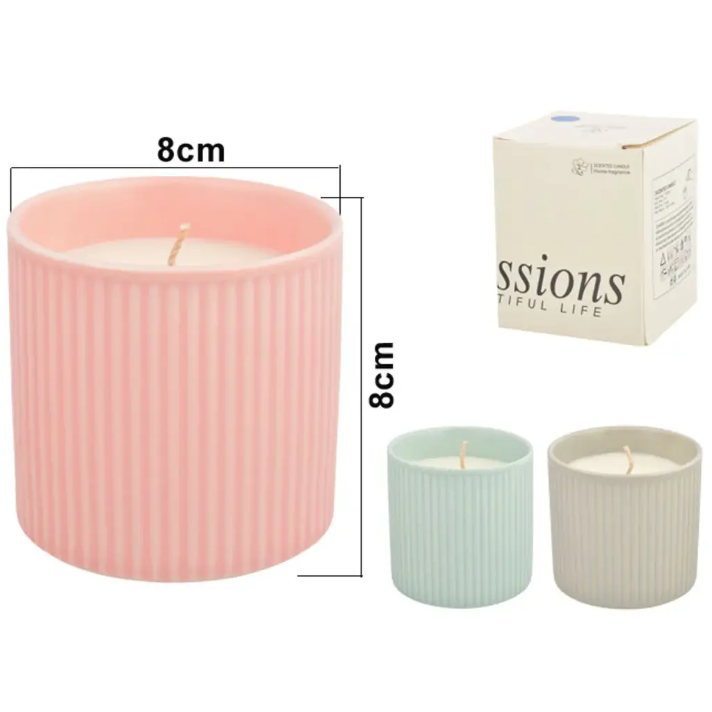 VELA DECORATIVA DORADA X4PZ REF:ES27710 30CM