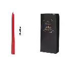 VELA PERLA ROJA C/U ES23085 23CM