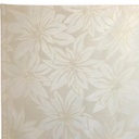 CAMINO DE MESA NAVIDEÑO PONSETIA BEIGE 33X180CM 