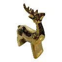 RENO DORADO PORCELANA 15X5X19CM