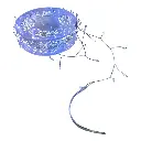 LUZ LED 24M X 800L MICRO LED NEUTRA C/CONTROL REMOTO EN ROLLO CONECTOR USB