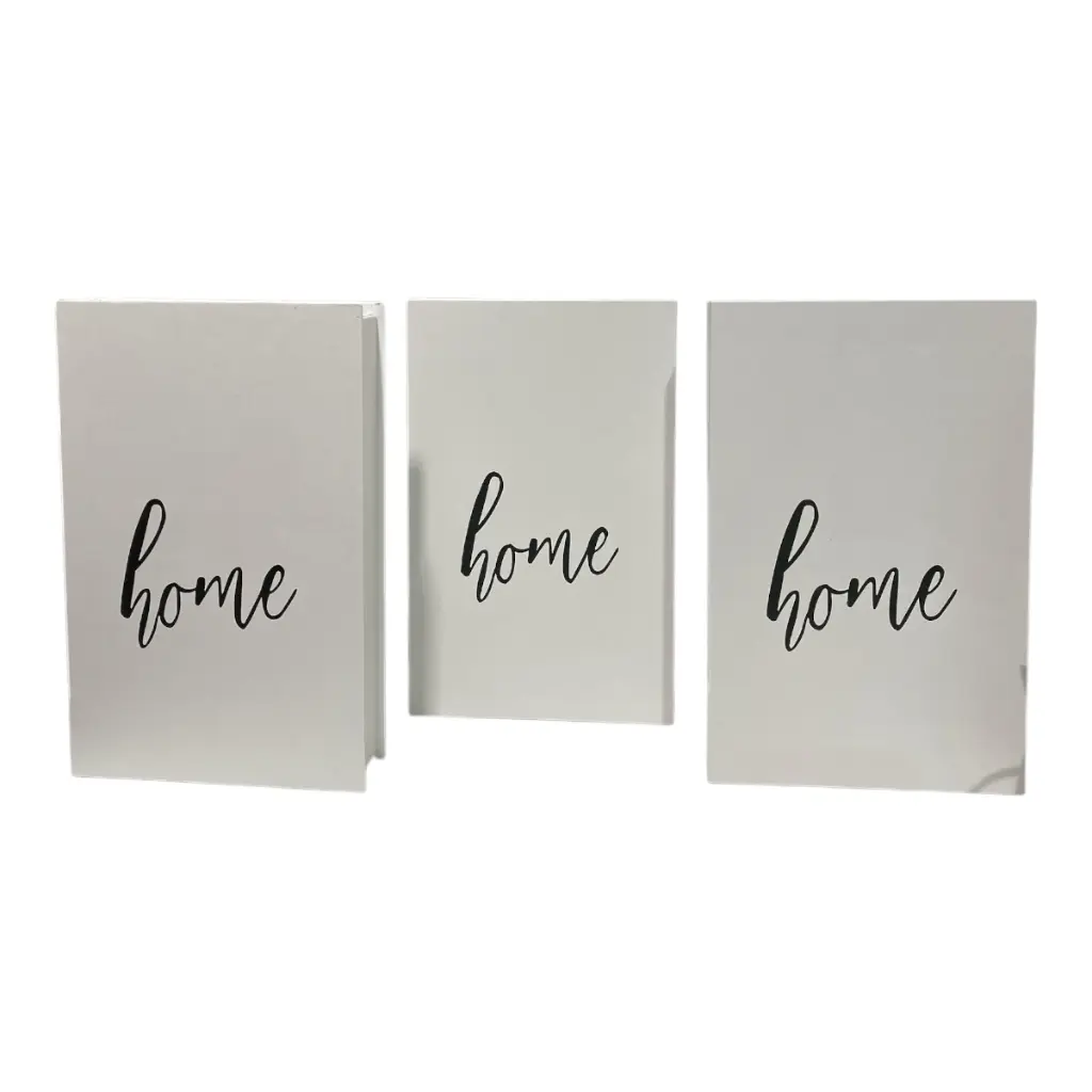 SET DE LIBROS DECORATIVOS 17.5X27X5.5CM