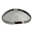 BANDEJA DE ALUMINIO DOS COLORES CON ESPEJO 20X20CM