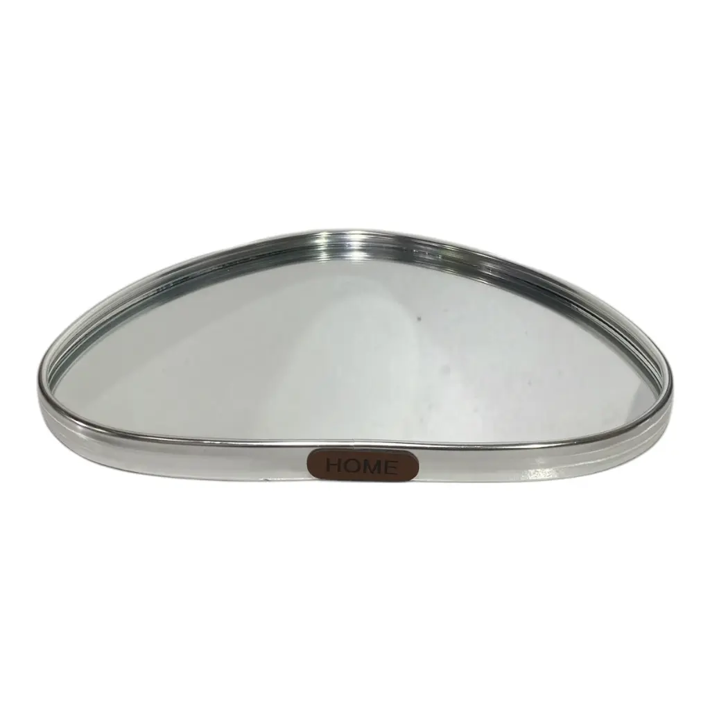 BANDEJA DE ALUMINIO DOS COLORES CON ESPEJO Ø29CM