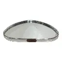 BANDEJA DE ALUMINIO DOS COLORES CON ESPEJO Ø29CM