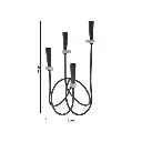 CANDELABRO DE HIERRO 4VELAS. REF:ES28277 40X15CM