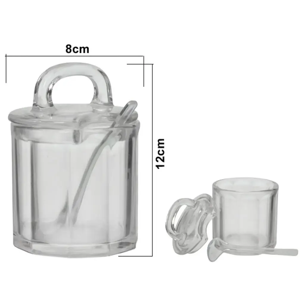 AZUCARERA DE VIDRIO C/CUCHARA REF:ES27844 