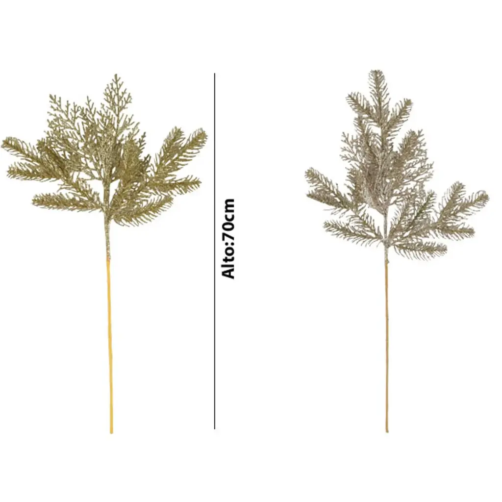ESPIGA NAVIDEÑA DORADA REF: ES23851 70CM