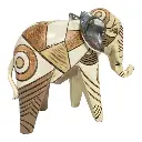 ELEFANTE DECOR POLIRESINA 22X8X19CM