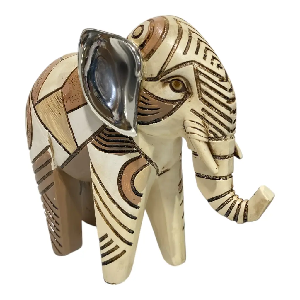 ELEFANTE DECOR POLIRESINA 22X8X19CM