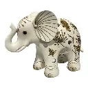 ELEFANTE POLIRESINA MOCCA 26X13X22CM
