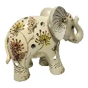 ELEFANTE POLIRESINA MOCCA 20X10X16CM