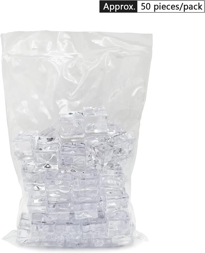 ADORNO ACRILICO CUBOS 300G REF: ES23420