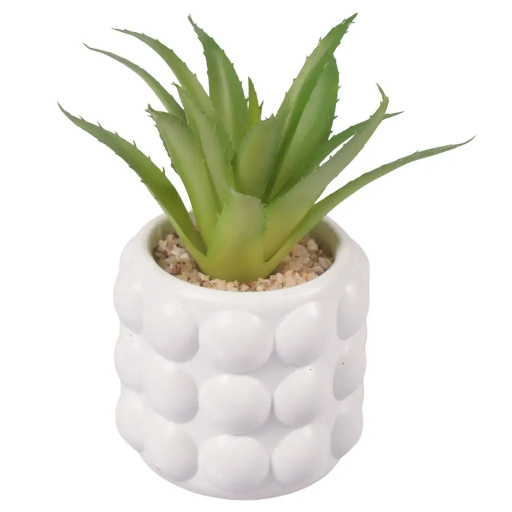 SUCULENTA ARTF. EN MACETA REF:ES22714 5X7CM