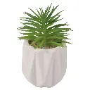 SUCULENTA ARTF. EN MACETA CERAMICA REF:ES22771 8X13CM 