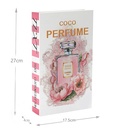 LIBRO DECORATIVO COCO CHANEL ROSE 27X17.5CM