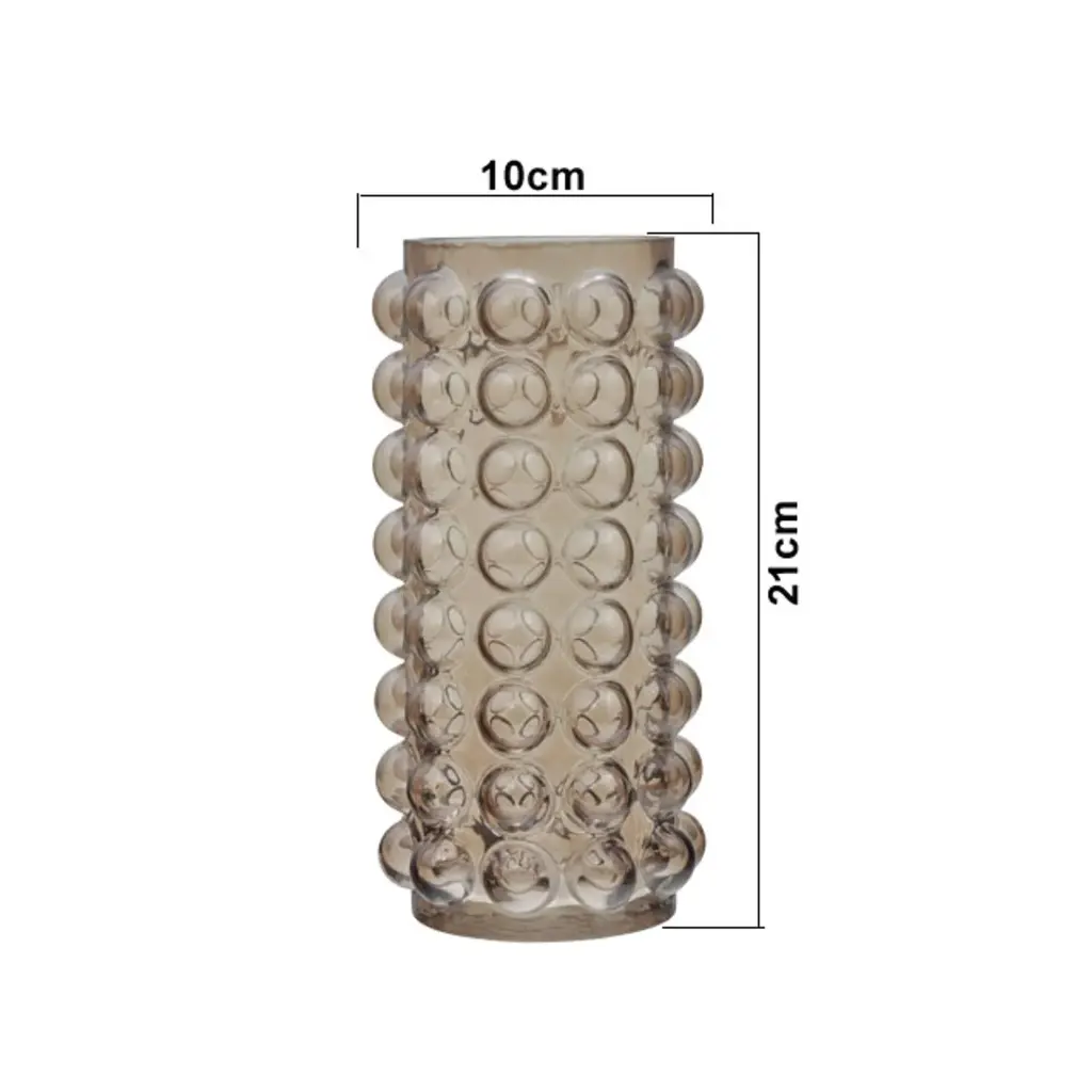 CANDELABRO VIDRIO BASE/MADERA REF:ES27828 16X10CM