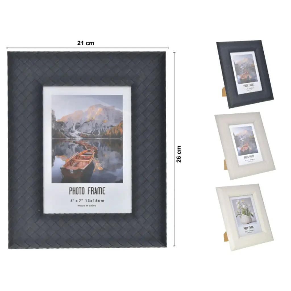 PORTA RETRATO SURT. REF:HM1081 5"X7" 13X18CM  