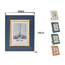 PORTA RETRATO SURT. REF:HM1081 5"X7" 13X18CM  