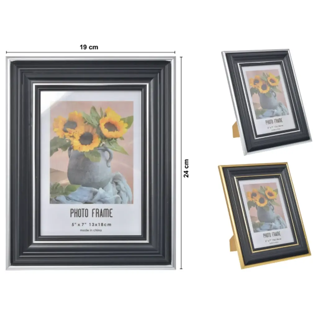 PORTA RETRATO SURT. REF:HM1120 5"X7" 13X18CM       