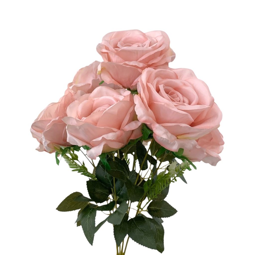 RAMO DE ROSAS 50CM 9ROSAS DE 11CM