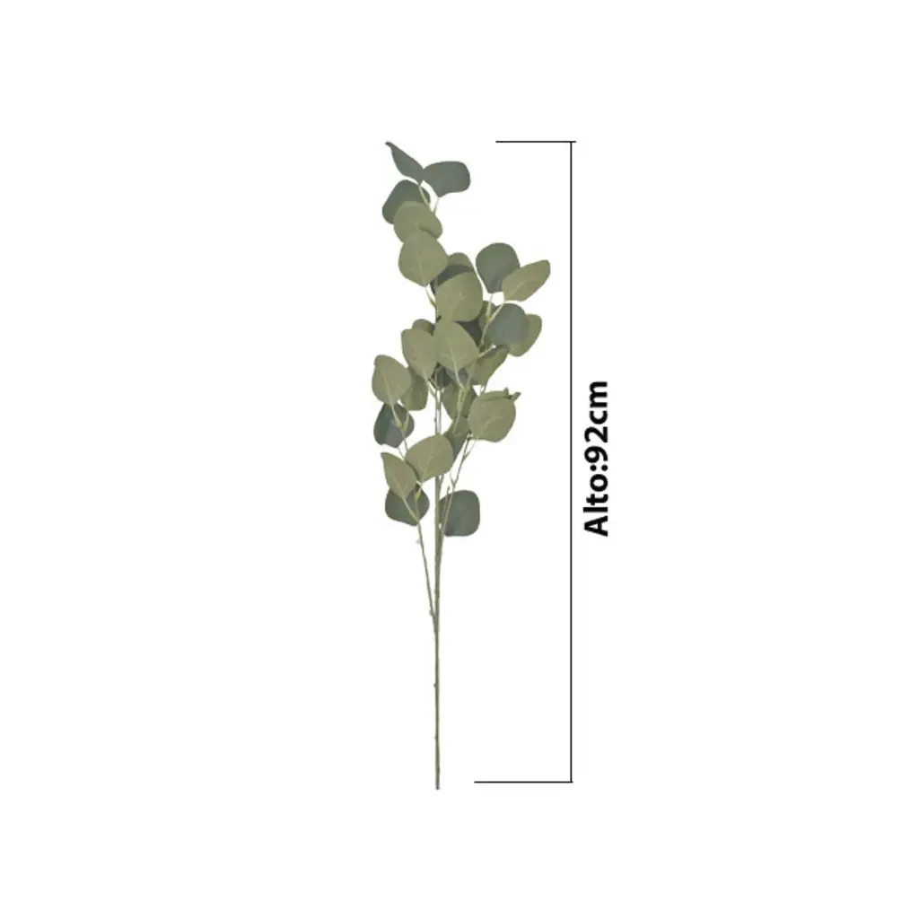RAMA ARTF. HOJAS EUCALIPTO REF:HM5253226  92CM