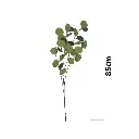 RAMA ARTF. HOJAS EUCALIPTO REF:HM5253228   85CM