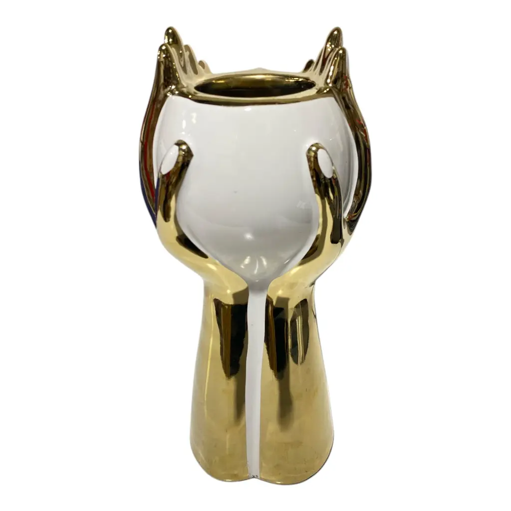 BANDEJA CENTRO DE MESA PORCELANA PLATEADA 38X21.5X5 CM 