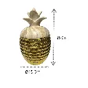 URNA EN FORMA DE PERA DE PORCELANA 16X26CM