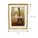 PORTA RETRATO CAFE MADERADO 6X8", 15X20CM