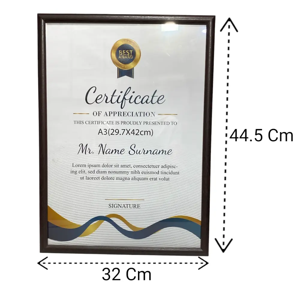 PORTA RETRATO O CUADRO A3 29.7X42CM