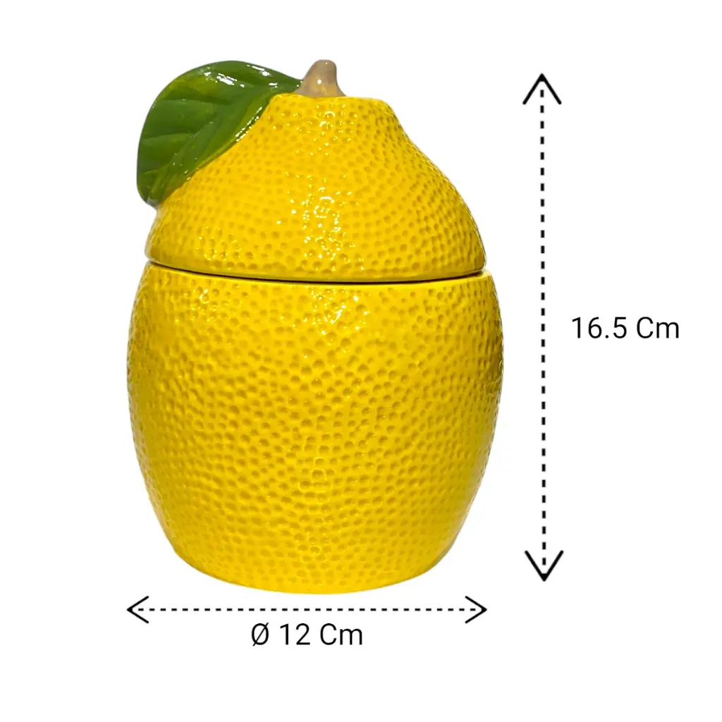 BANDEJA  LIMON, DOLOMITA, REF: NH21A2305G  Ø13CM X 6.5CM 