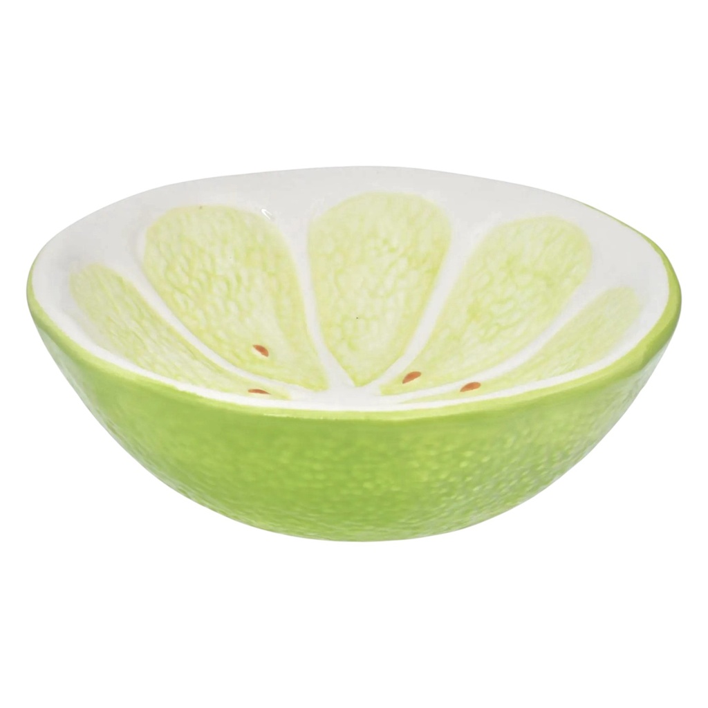 BANDEJA  LIMON, DOLOMITA, REF: NH21A2305G  Ø13CM X 6.5CM 