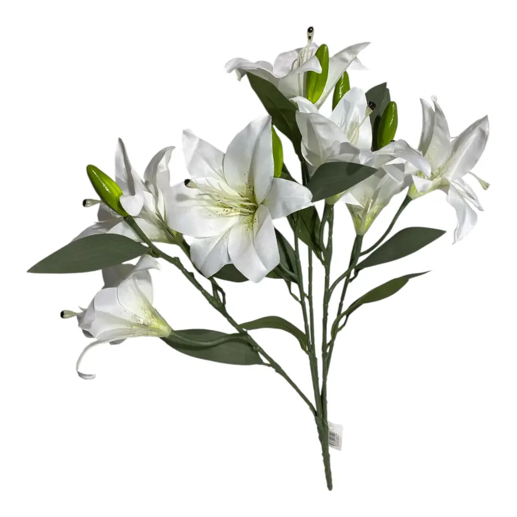 RAMO DE LIRIOS ARTF. 55CM