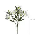 RAMO DE LIRIOS ARTF. 55CM