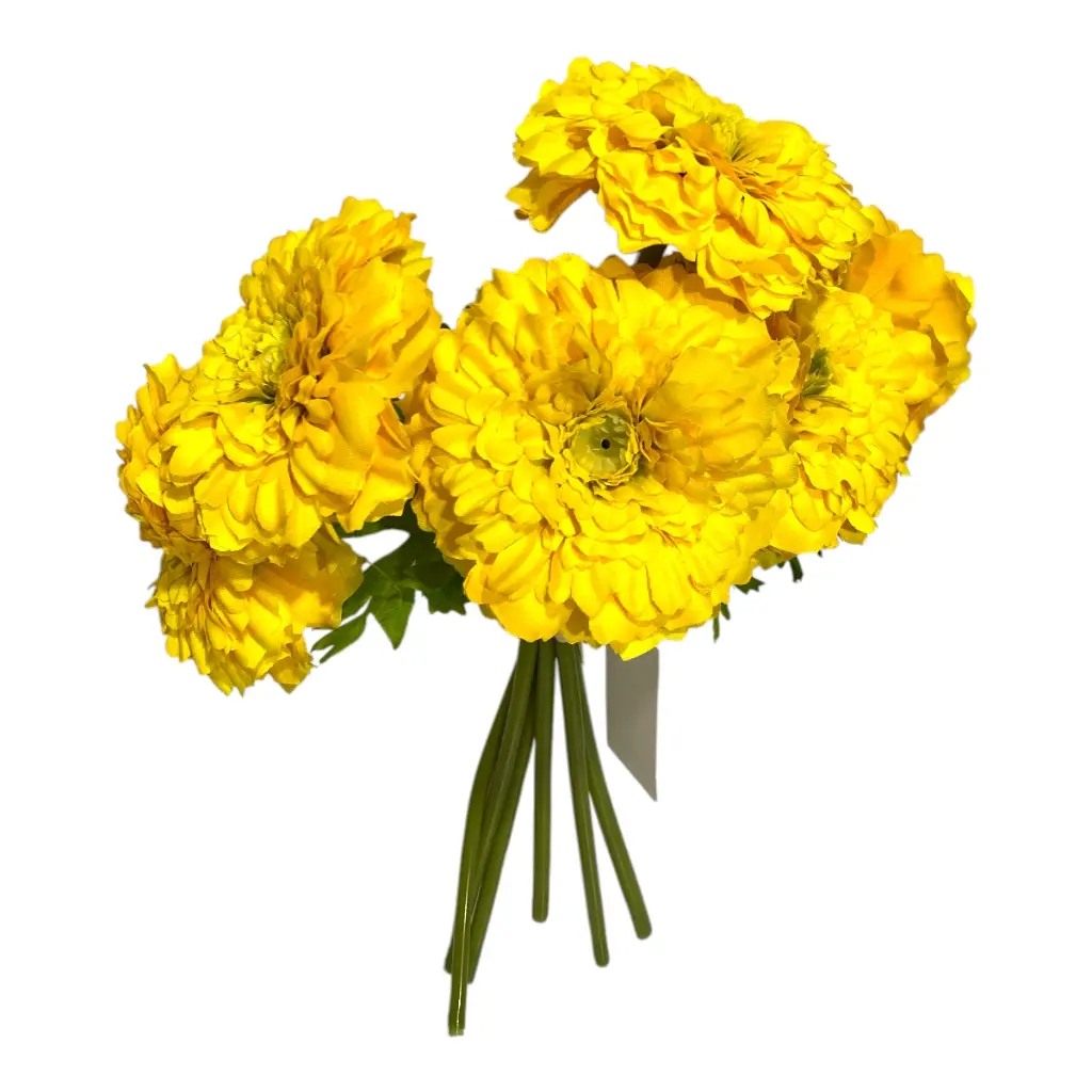 RAMO FLOR ARTF. MARGARITA 6 BOTONES DE 30CM
