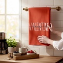 TOALLAS DE ALGODON SAN VALENTIN SETX2 66X46CM