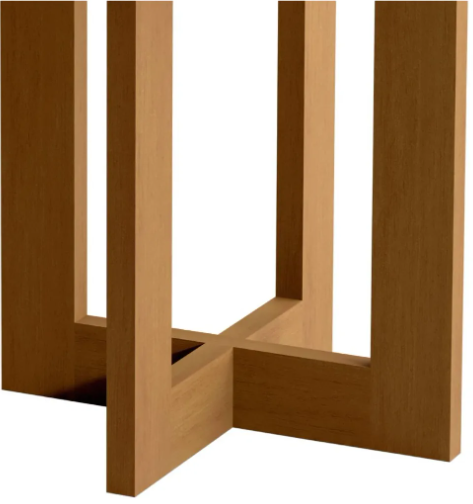 MESA DE CENTRO DE TRUPAN JB8001 LUXO NATURE REF:27815 Ø60X42CM