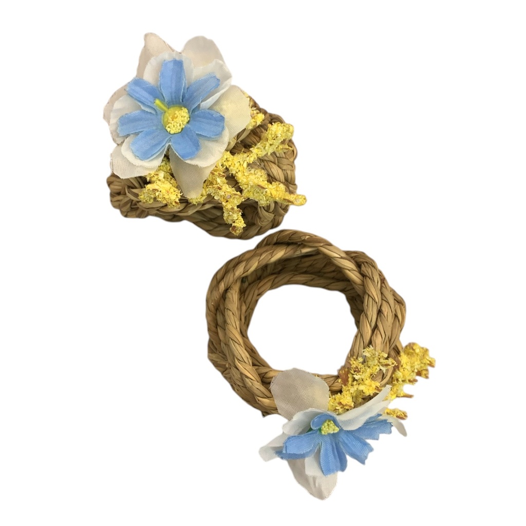 AROS DE SERVILLETA YUTE SET X6
