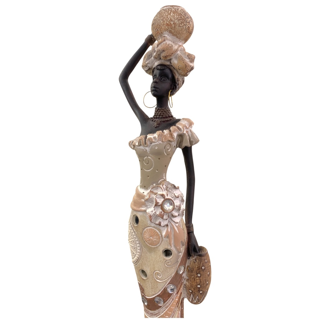 AFRICANA DECORATIVA 41CM