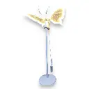 MARIPOSA C/LUZ LED Y MOVIMIENTO 60CM 12V CON BASE AJUSTABLE
