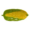 BANDEJA MAZORCA MAIZ DE PORCELANA 14X31X3.5CM