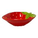 POZUELO FRUTILLA, PORCELANA 16.5X20X5.5CM