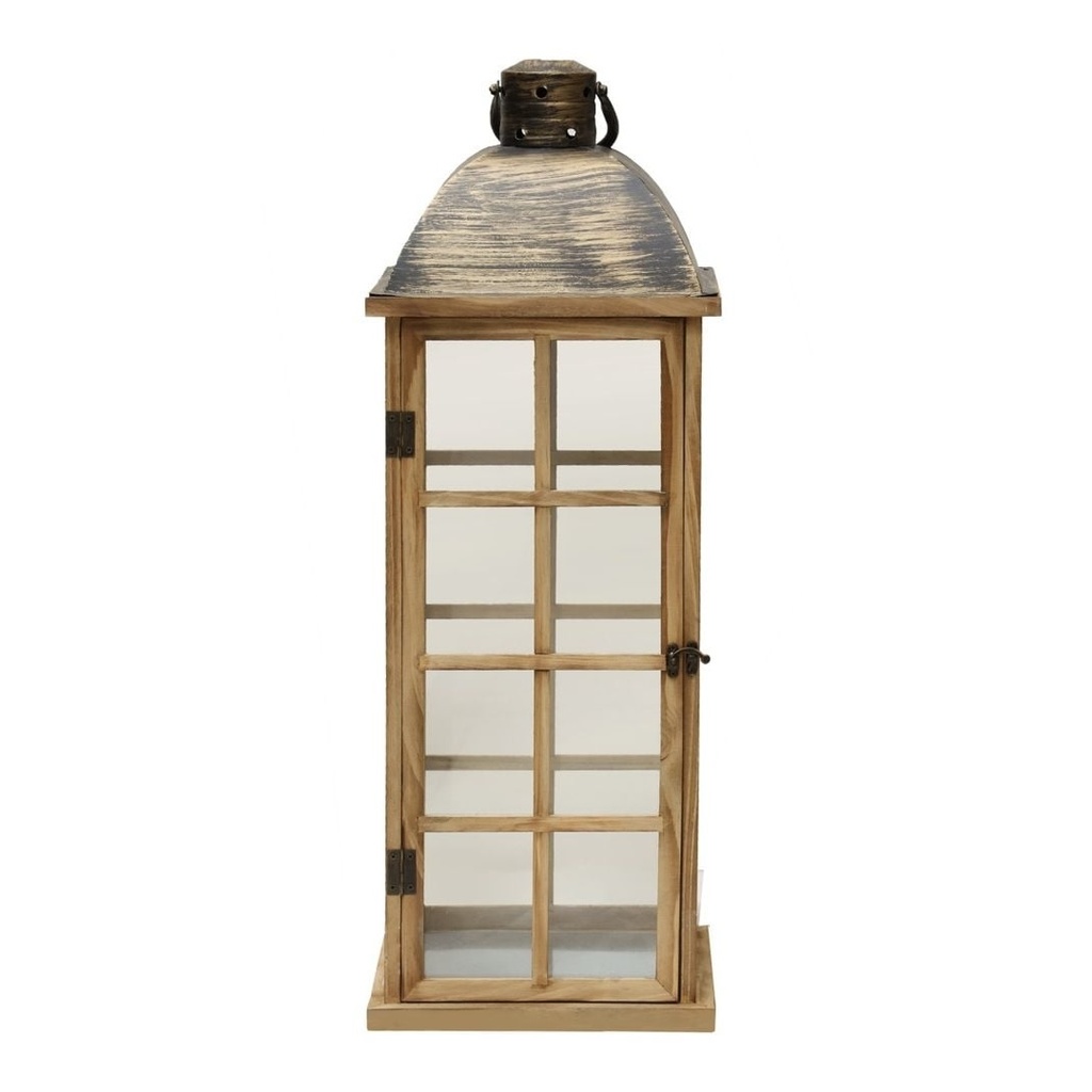FAROL DECORATIVO MADERADO SETX2