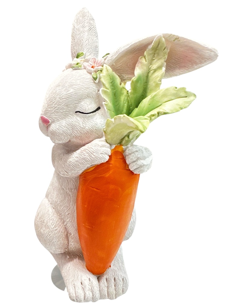 CONEJO CON ZANAHORIA 14X25CM