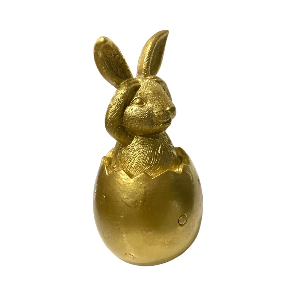 CONEJO LA PRUDENCIA, POLIRESINA 7X7X13CM